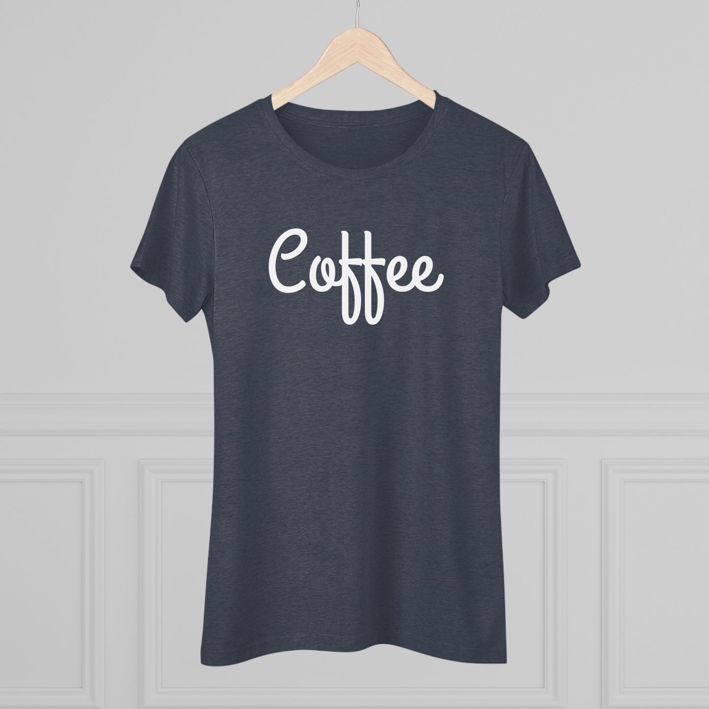 Women's Triblend Tee - Coffee