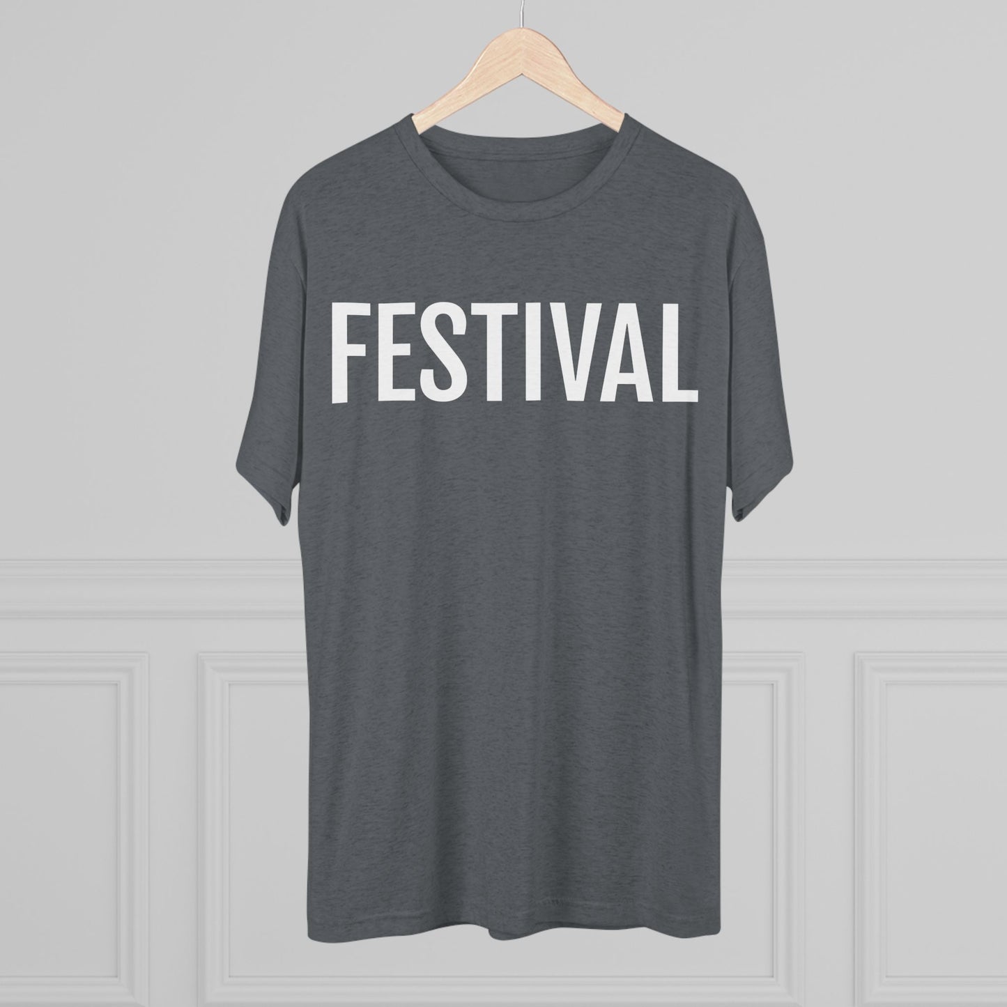 Unisex Tri-Blend Crew Tee - Festival