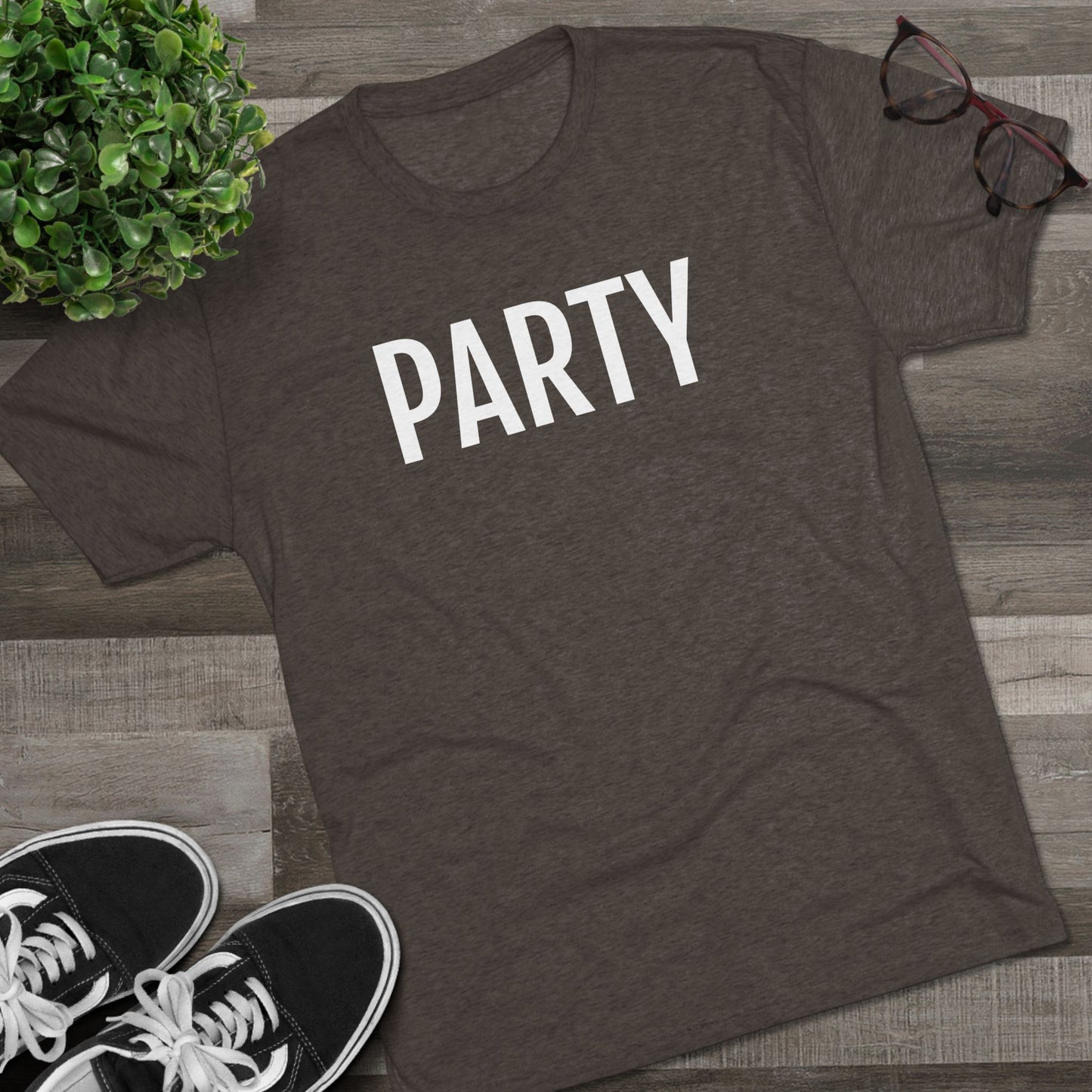 Unisex Tri-Blend Crew Tee - Party