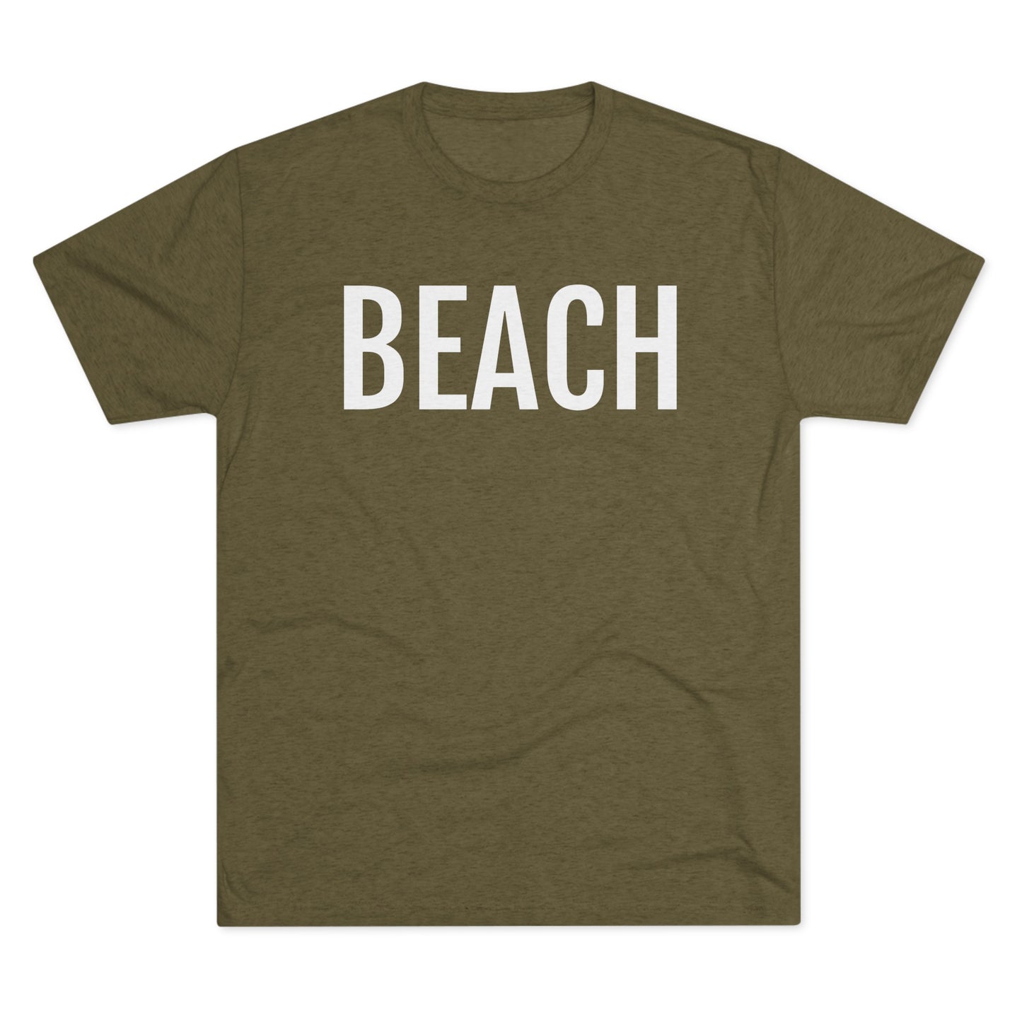 Unisex Tri-Blend Crew Tee - Beach