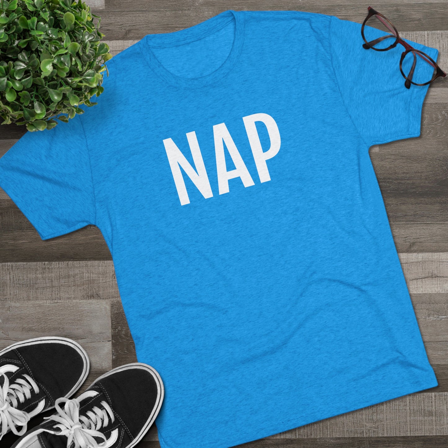 Unisex Tri-Blend Crew Tee - Nap