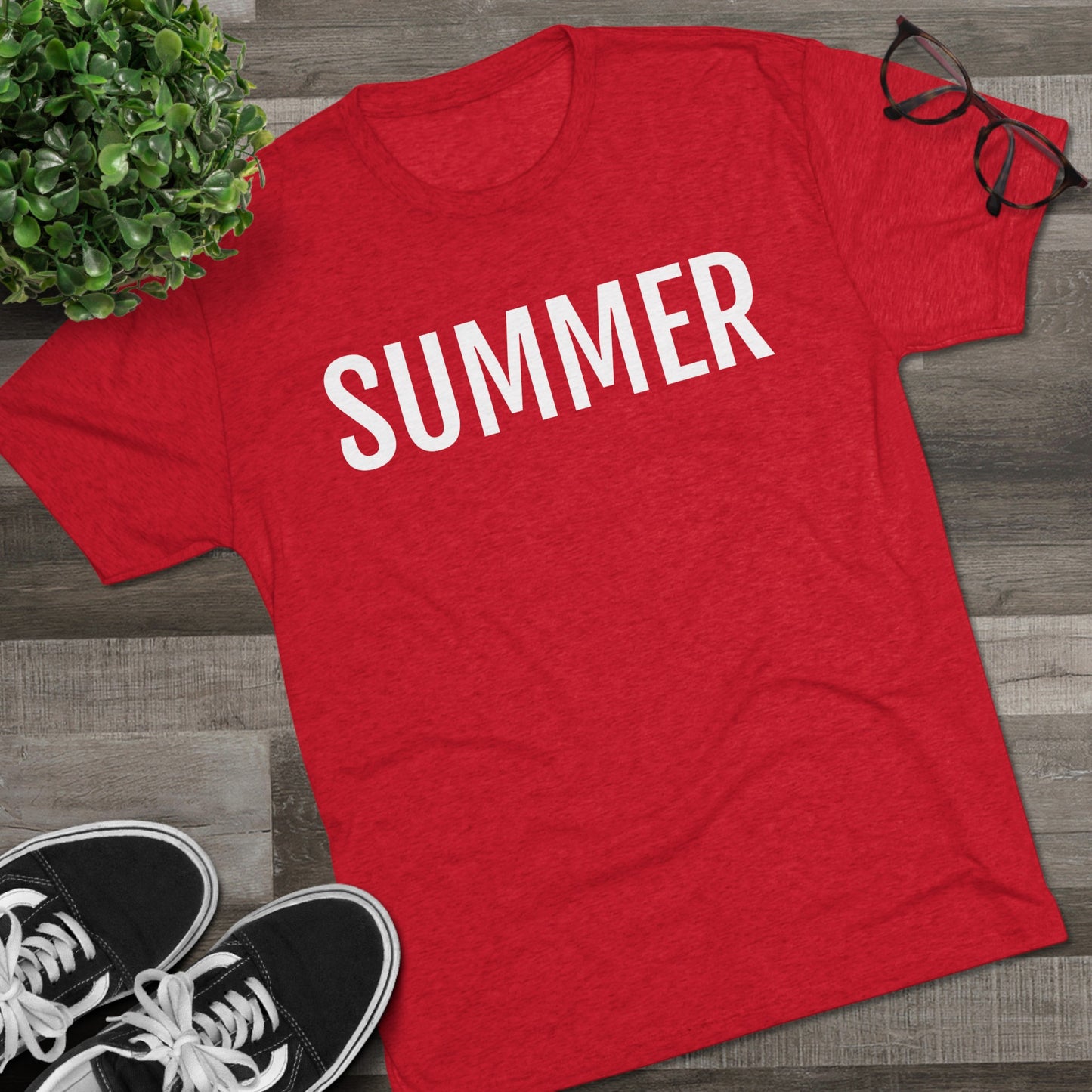 Unisex Tri-Blend Crew Tee - Summer