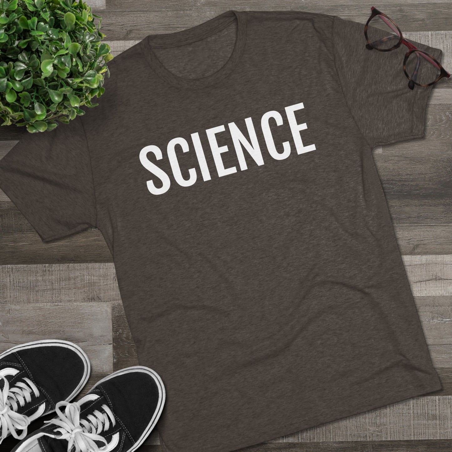 Unisex Tri-Blend Crew Tee - Science