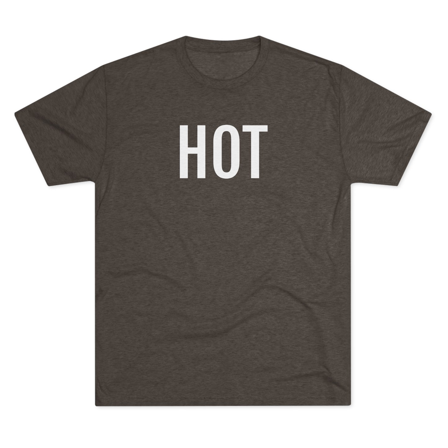 Unisex Tri-Blend Crew Tee - Hot