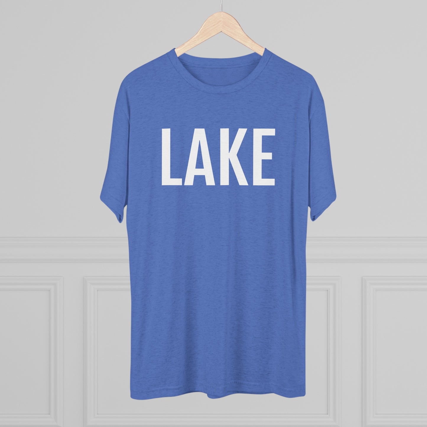 Unisex Tri-Blend Crew Tee - Lake