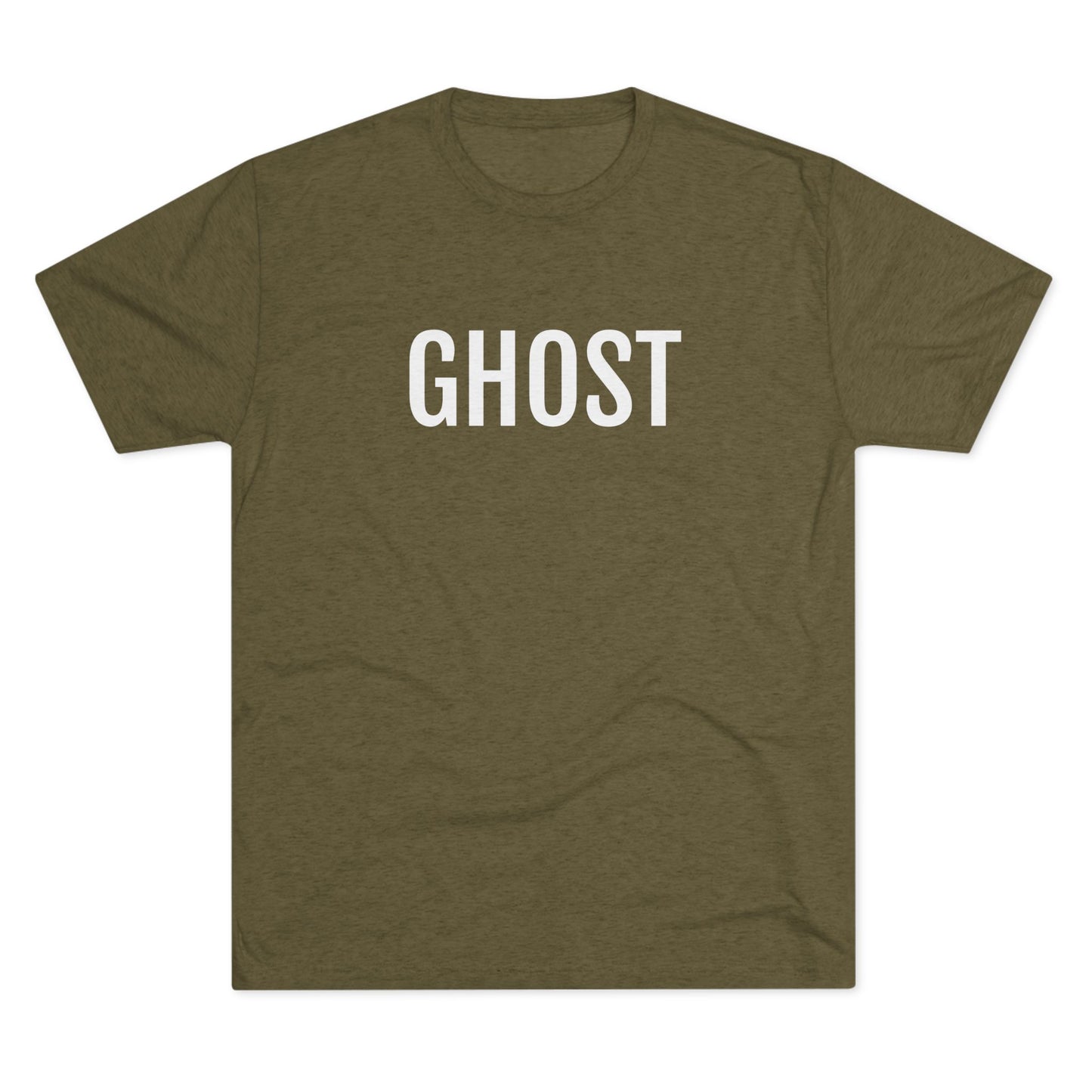 Unisex Tri-Blend Crew Tee - Ghost