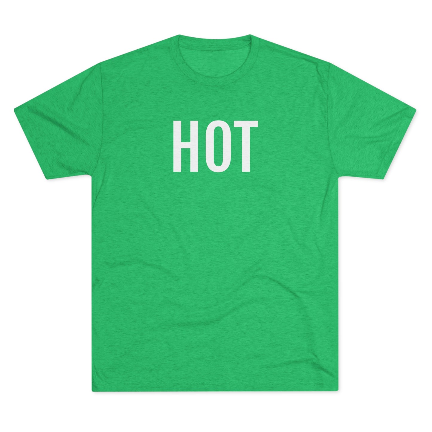 Unisex Tri-Blend Crew Tee - Hot