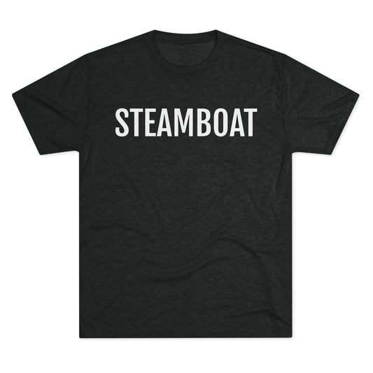 Unisex Tri-Blend Crew Tee - Steamboat