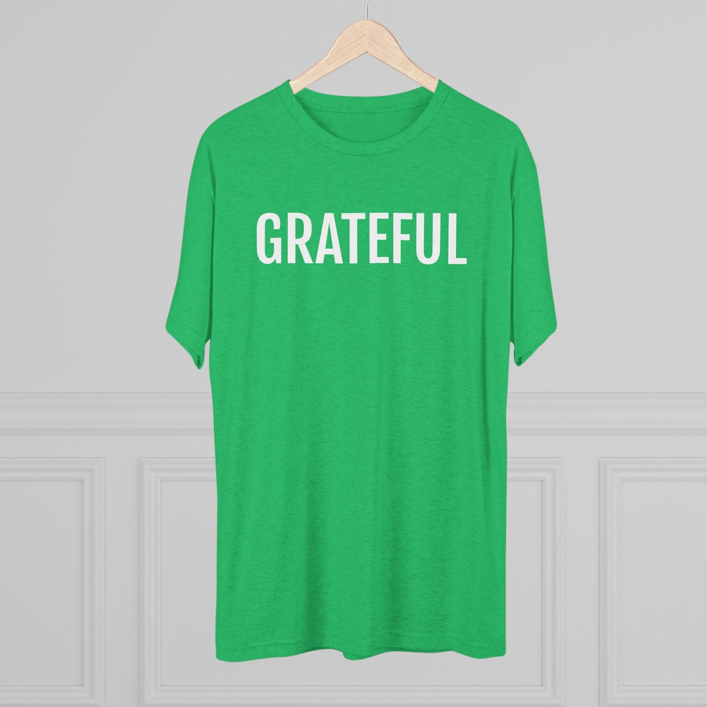 Unisex Tri-Blend Crew Tee - Grateful