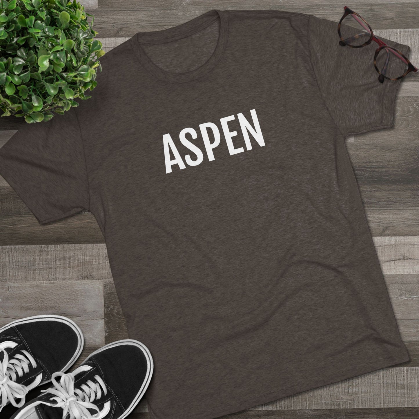 Unisex Tri-Blend Crew Tee - Aspen