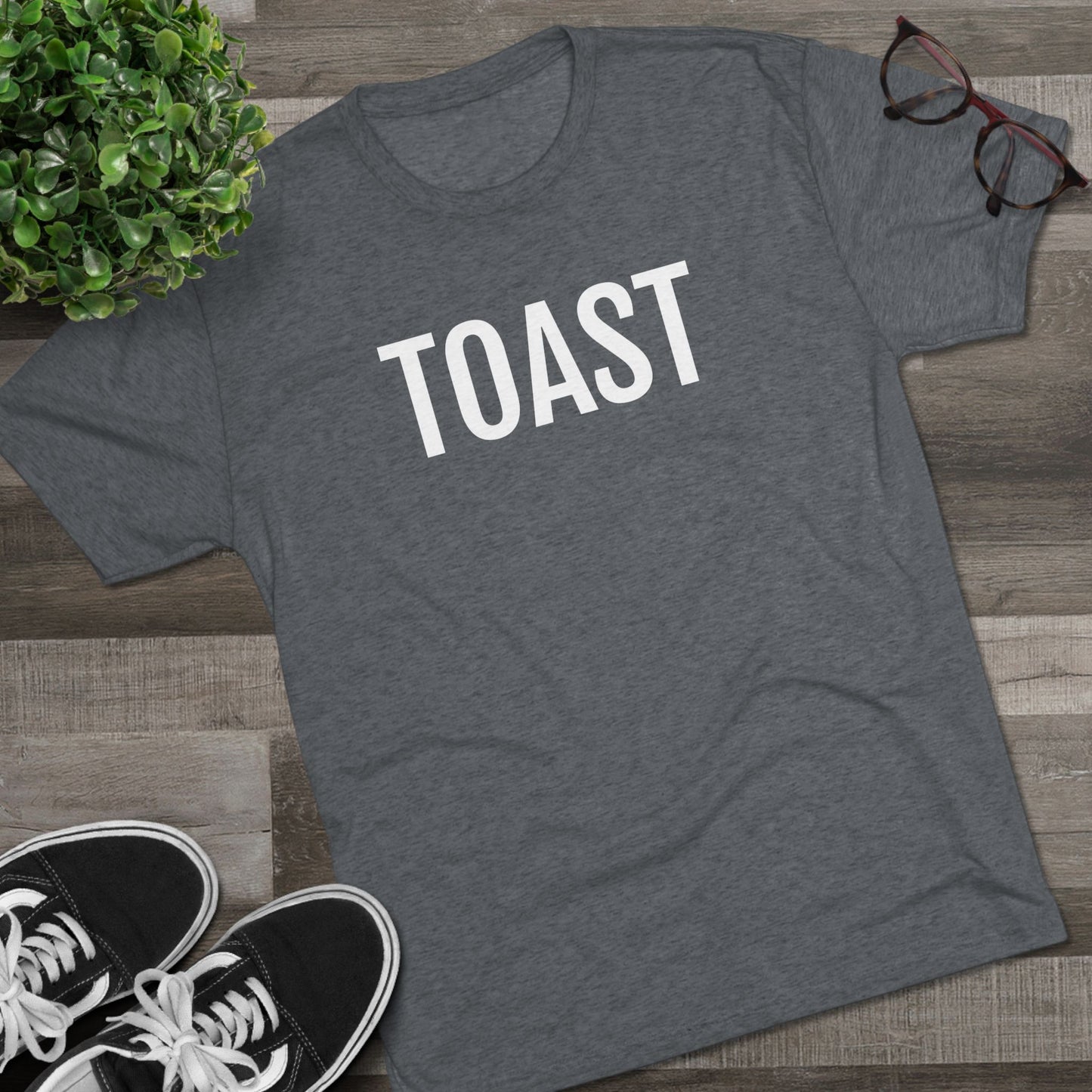 Unisex Tri-Blend Crew Tee - Toast