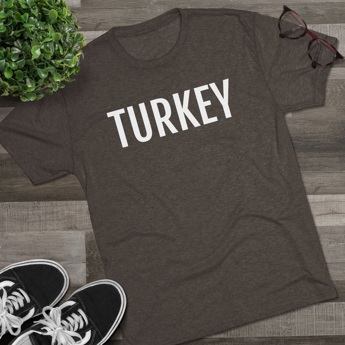 Unisex Tri-Blend Crew Tee - Turkey