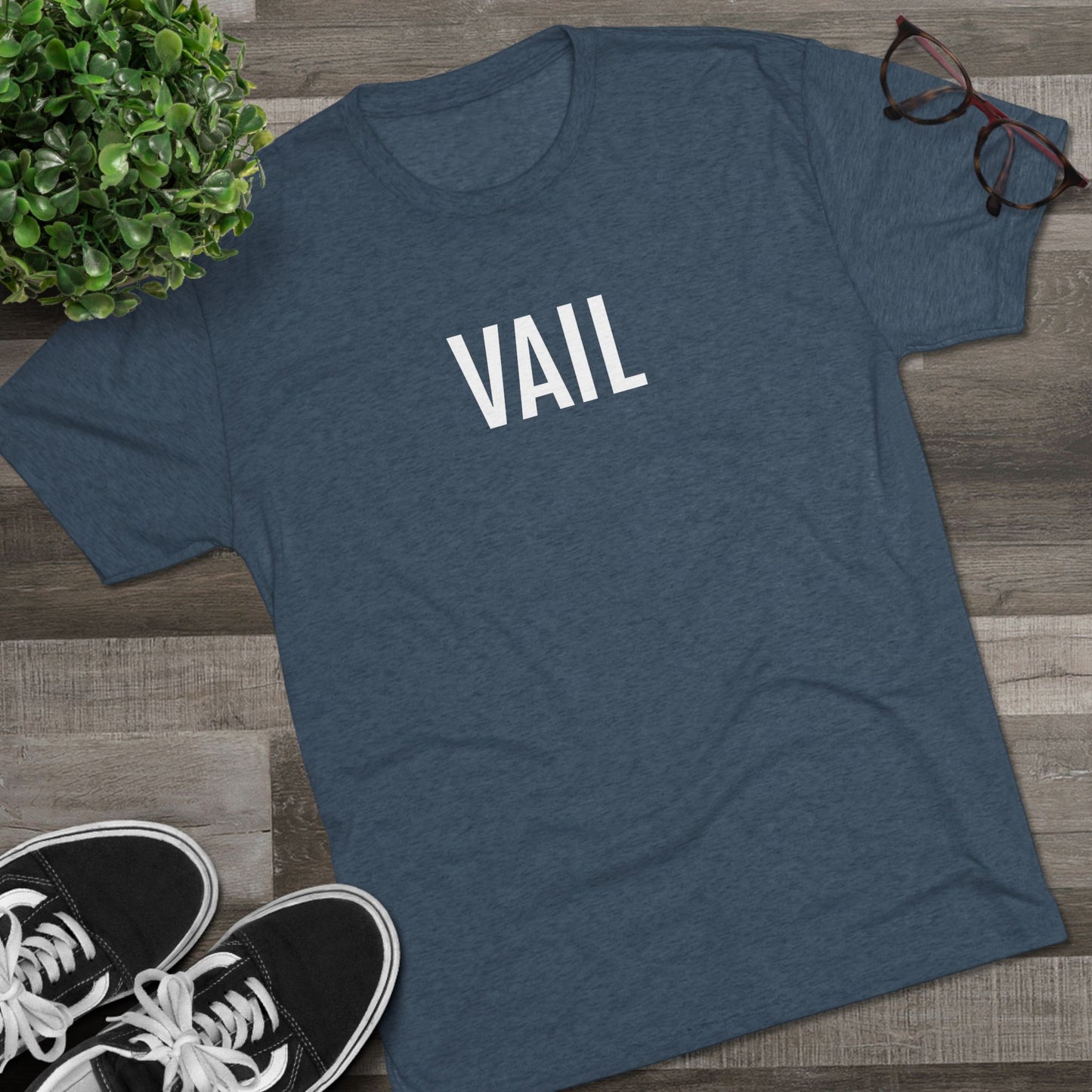 Unisex Tri-Blend Crew Tee - Vail