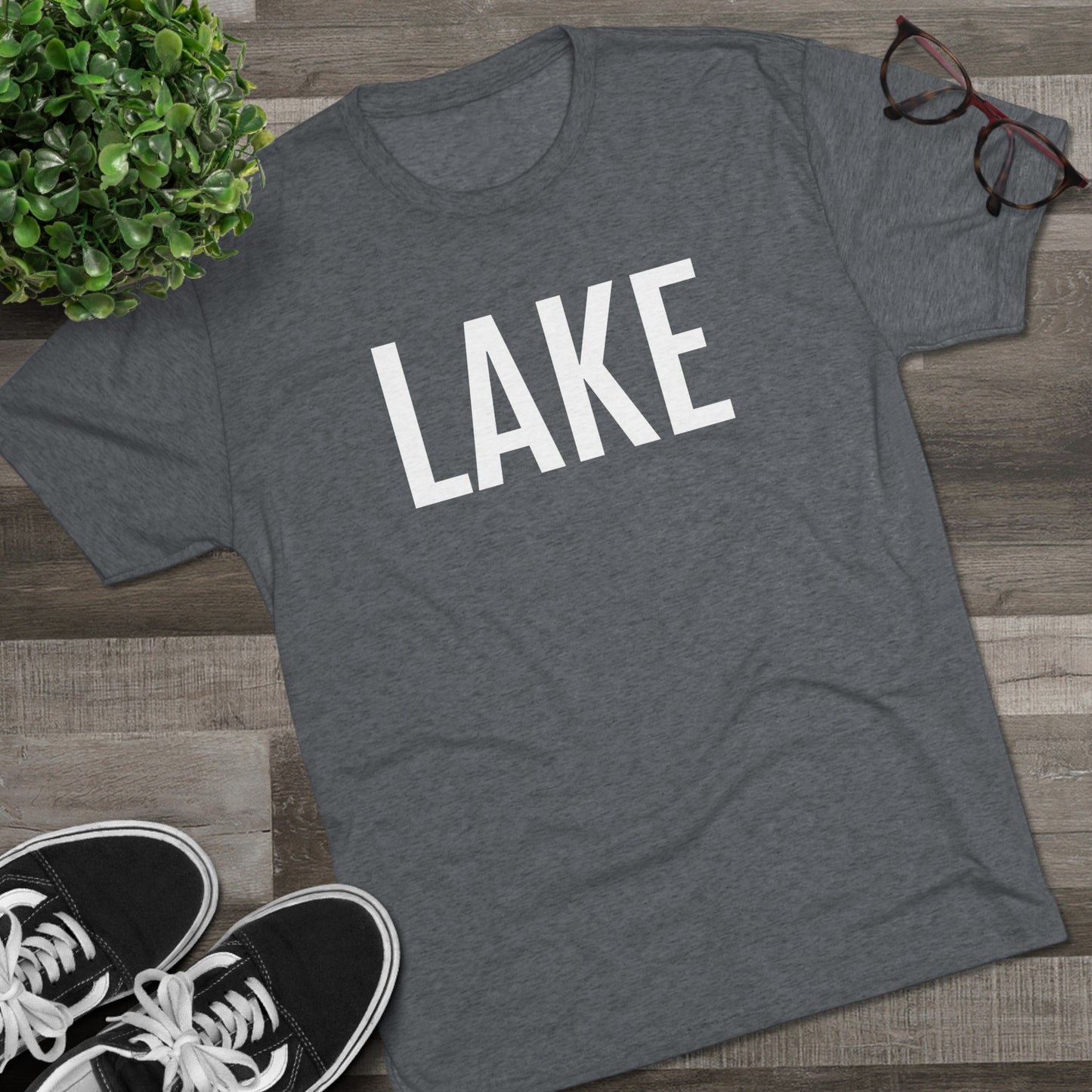 Unisex Tri-Blend Crew Tee - Lake