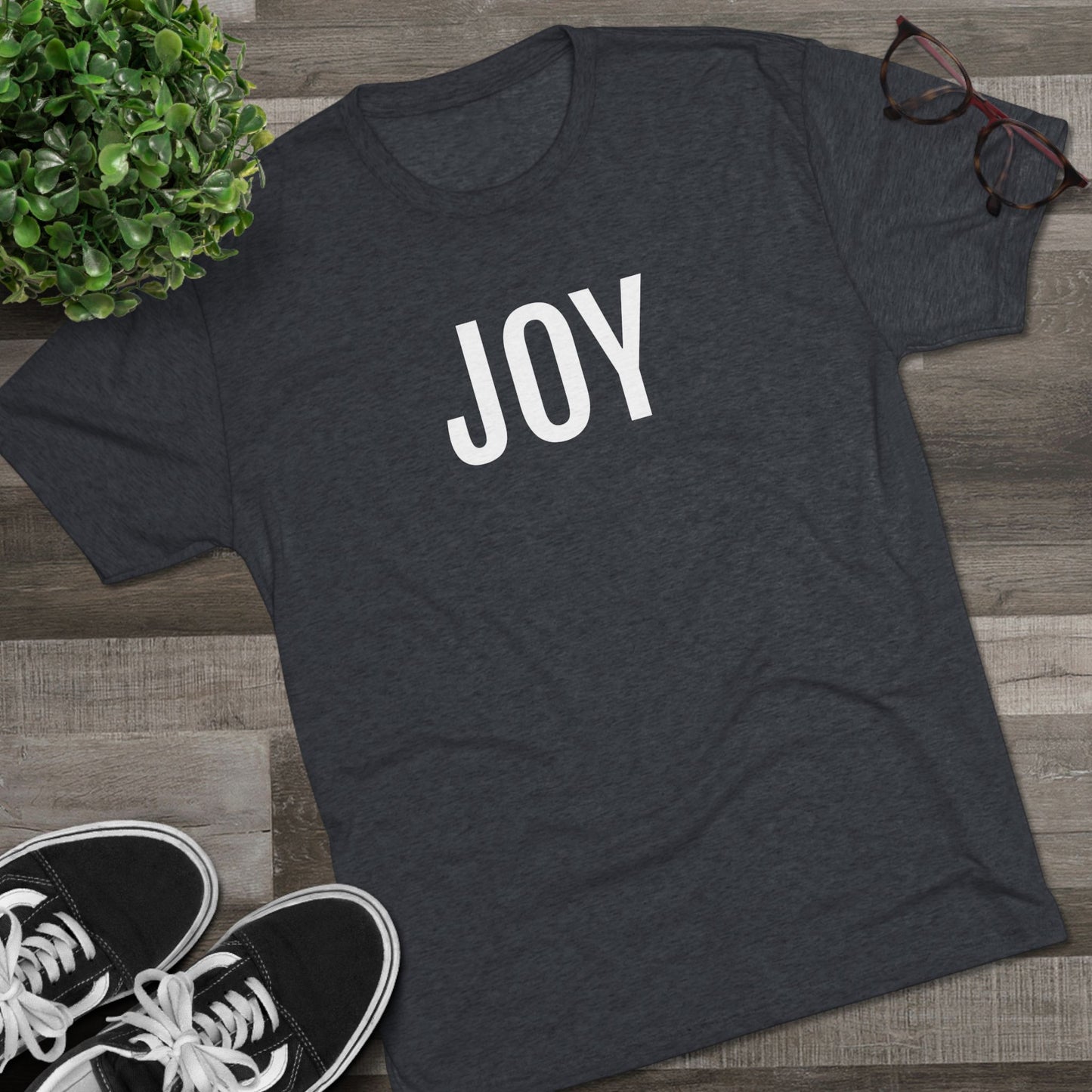 Unisex Tri-Blend Crew Tee - Joy