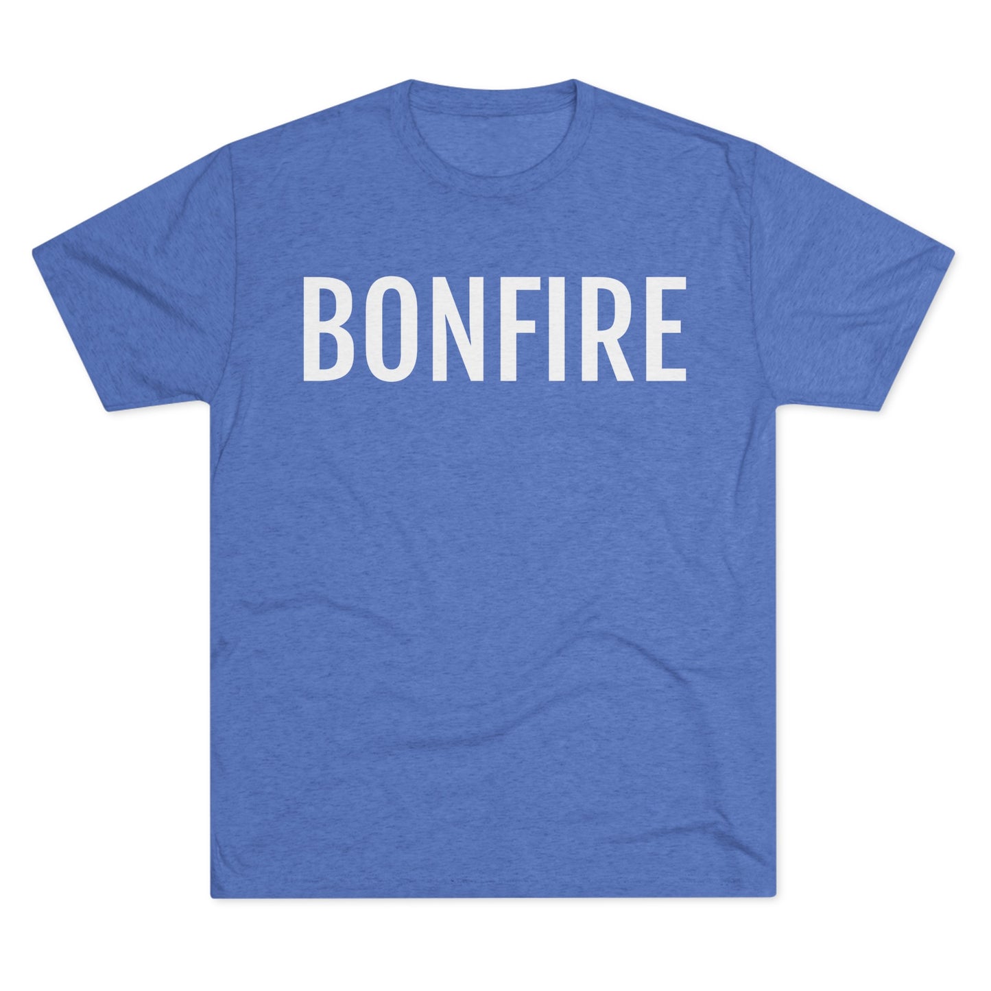 Unisex Tri-Blend Crew Tee - Bonfire