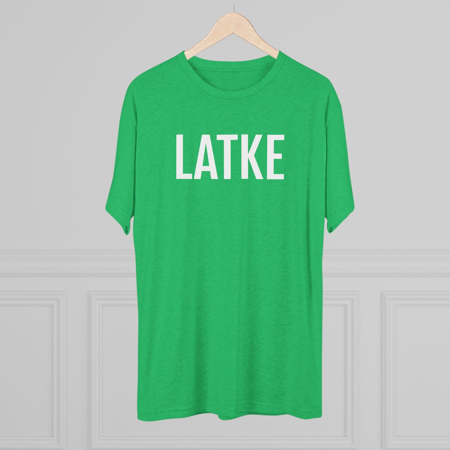 Unisex Tri-Blend Crew Tee - Latke