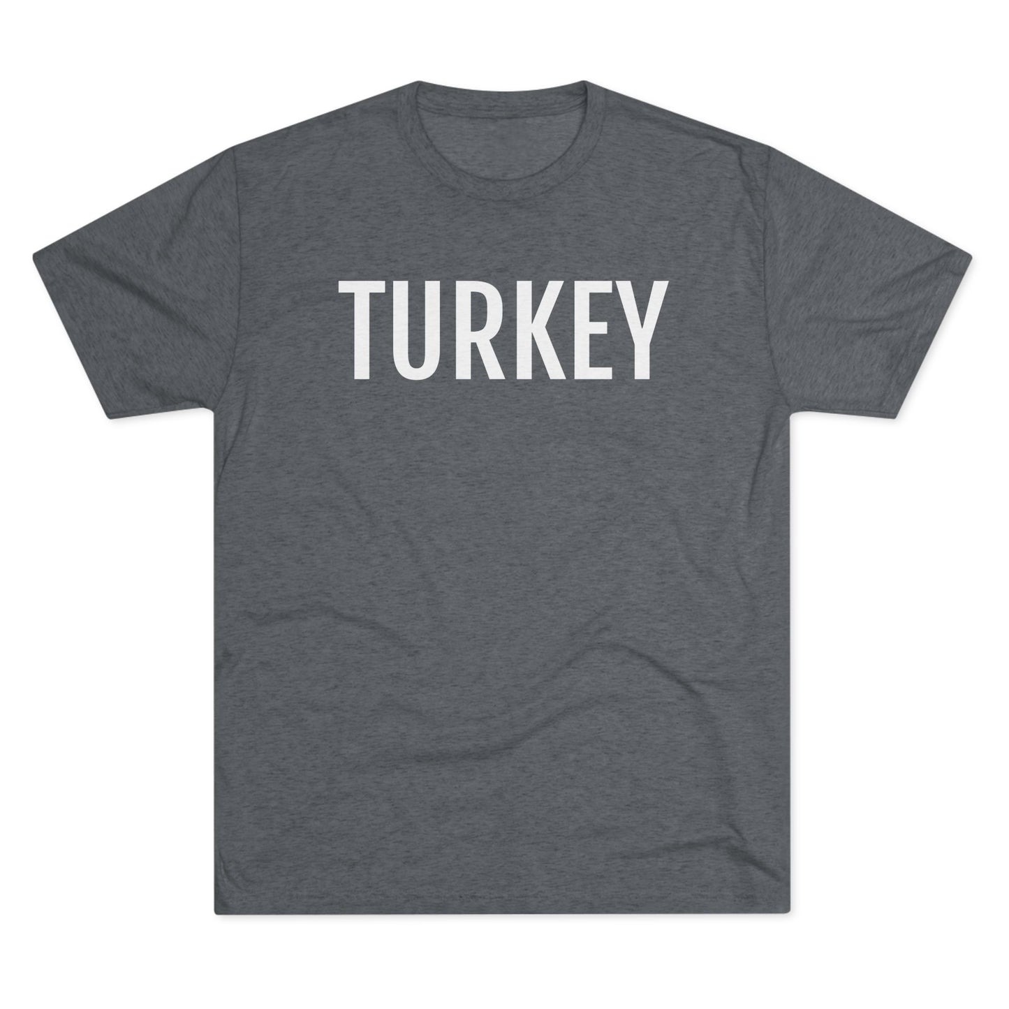 Unisex Tri-Blend Crew Tee - Turkey