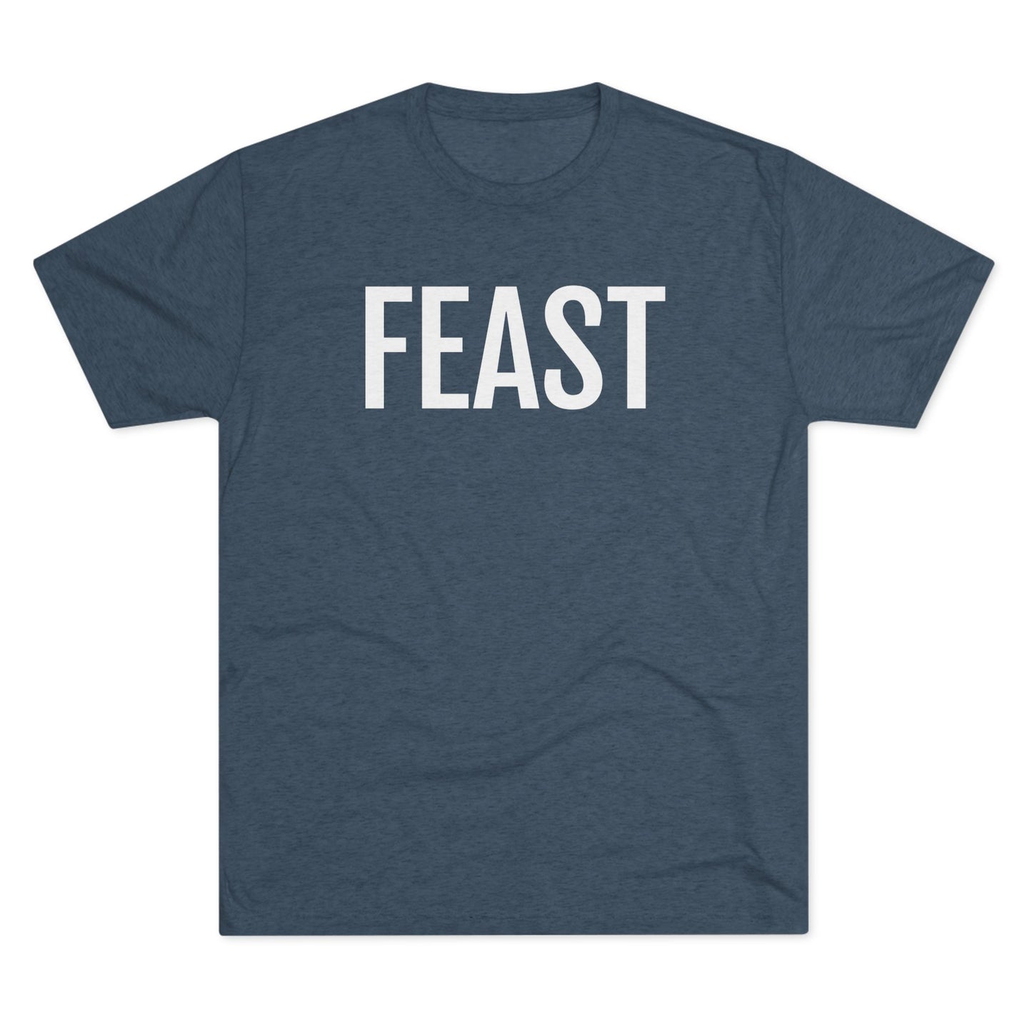 Unisex Tri-Blend Crew Tee - Feast