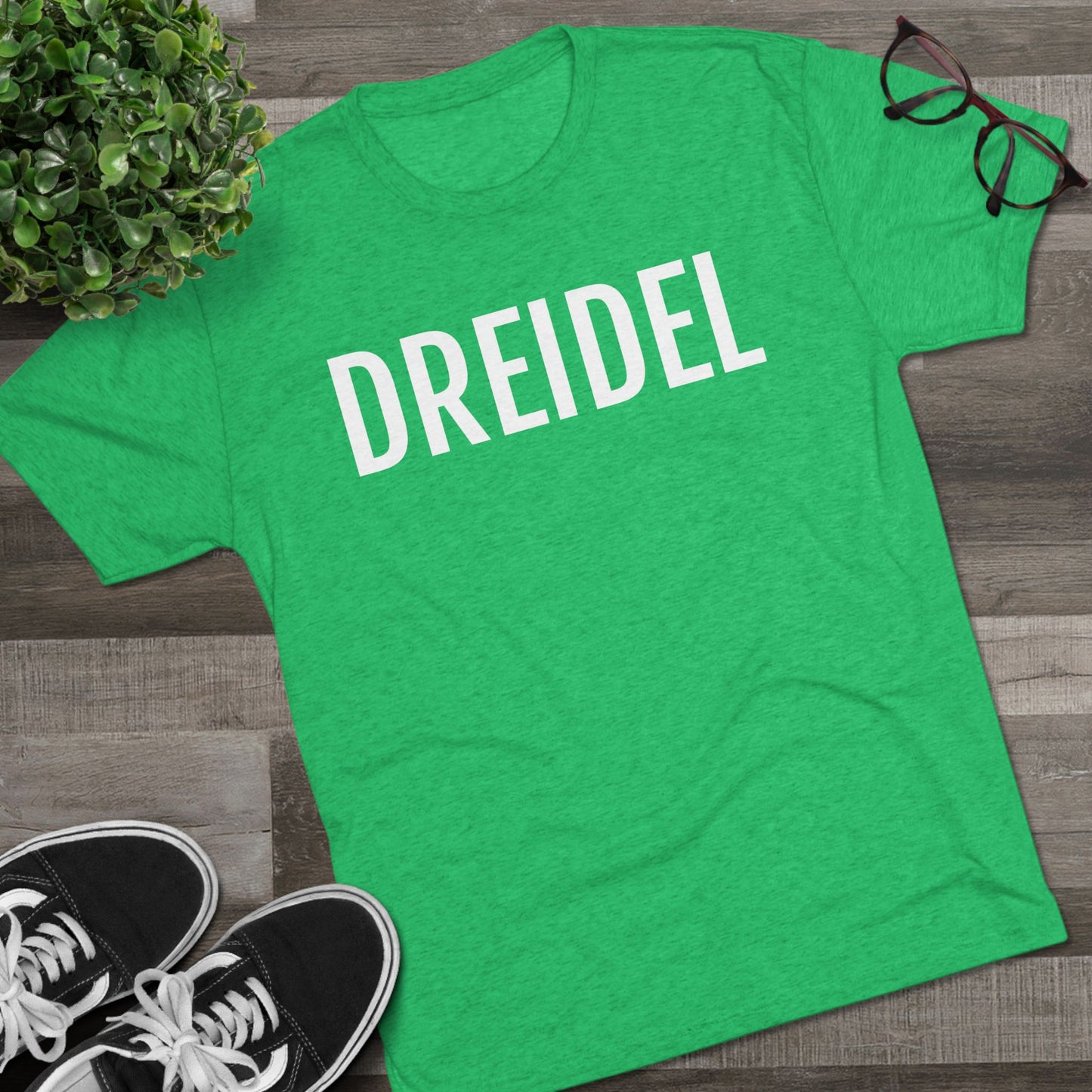 Unisex Tri-Blend Crew Tee - Dreidel