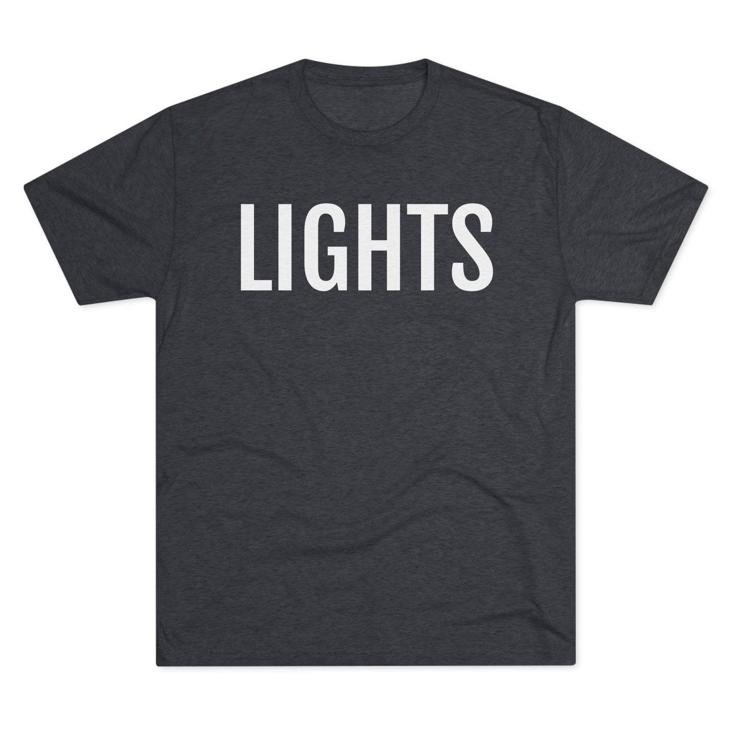 Unisex Tri-Blend Crew Tee - Lights