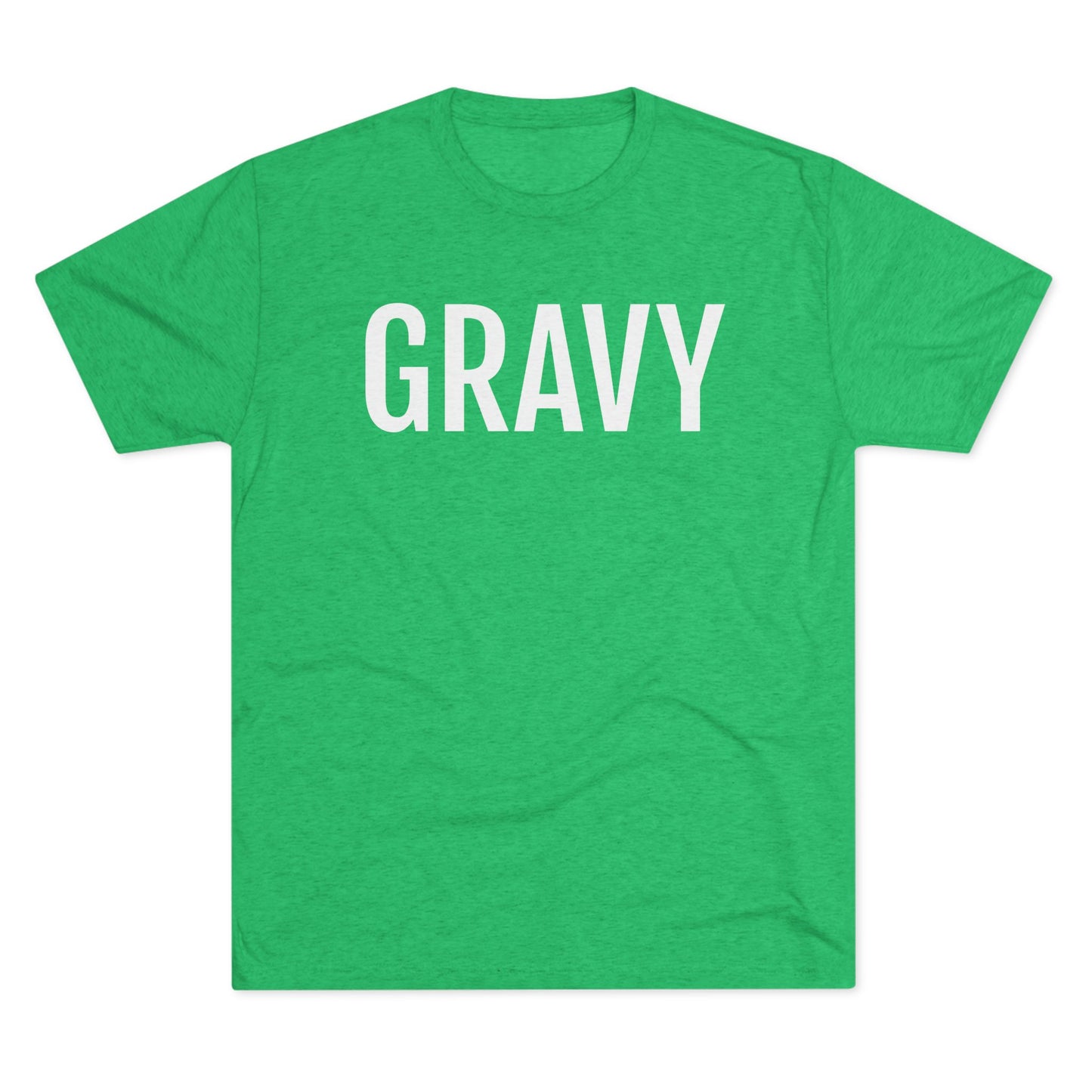 Unisex Tri-Blend Crew Tee - Gravy