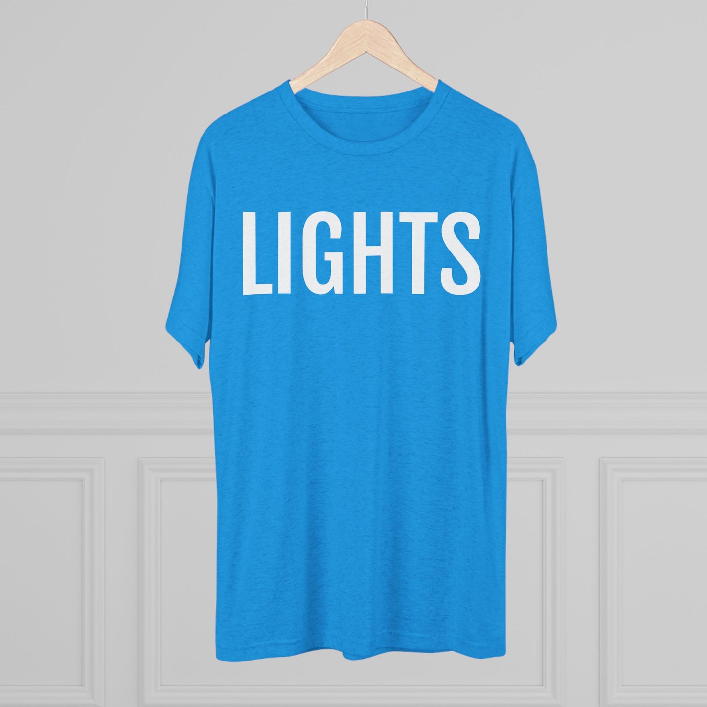 Unisex Tri-Blend Crew Tee - Lights