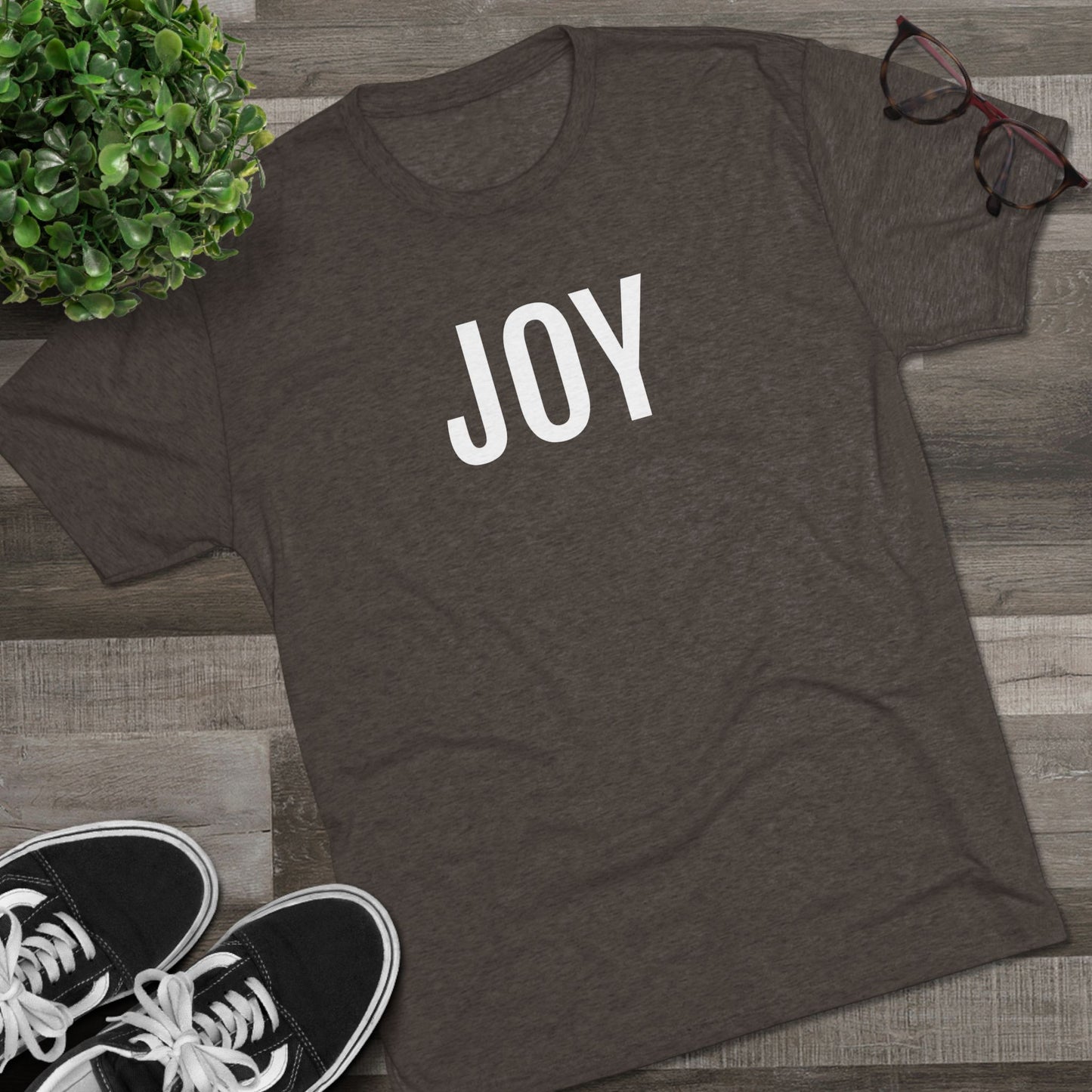 Unisex Tri-Blend Crew Tee - Joy