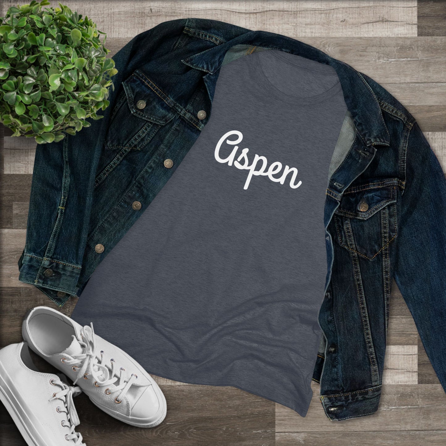 Women's Triblend Tee - Aspen