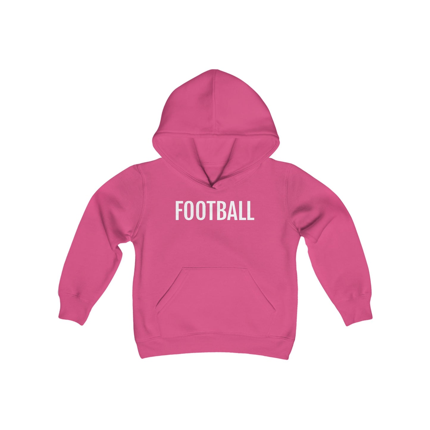 Youth Heavy Blend Hooded Sweatshirt - Football