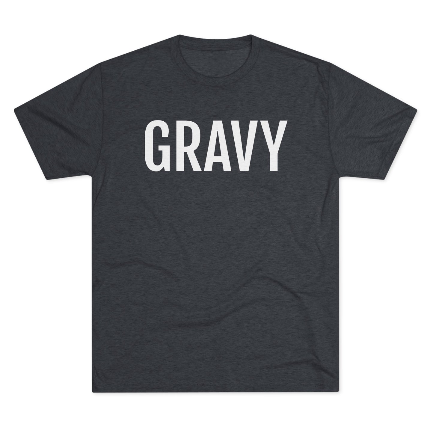 Unisex Tri-Blend Crew Tee - Gravy