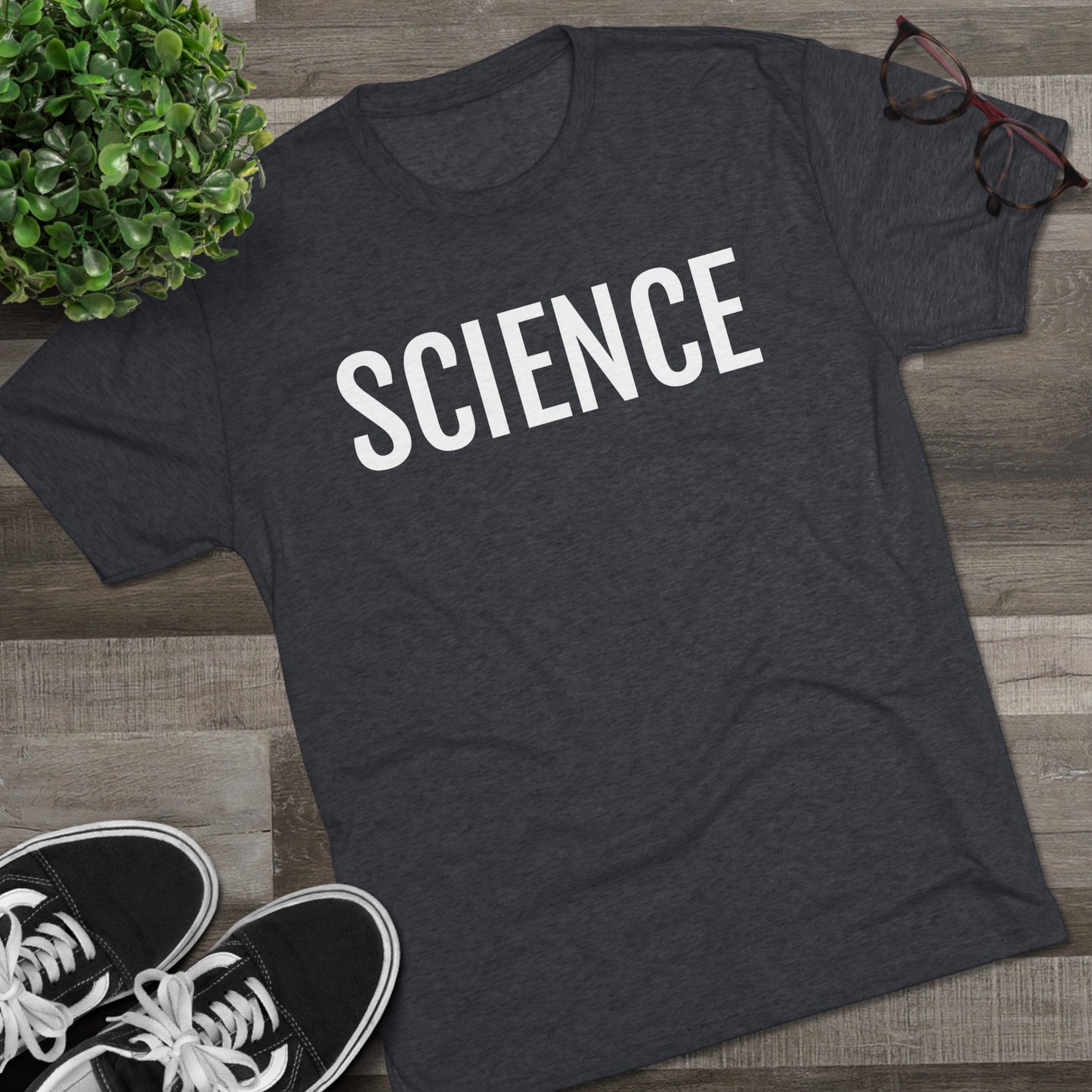 Unisex Tri-Blend Crew Tee - Science