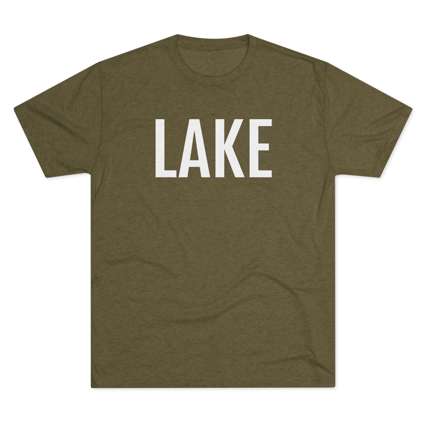 Unisex Tri-Blend Crew Tee - Lake