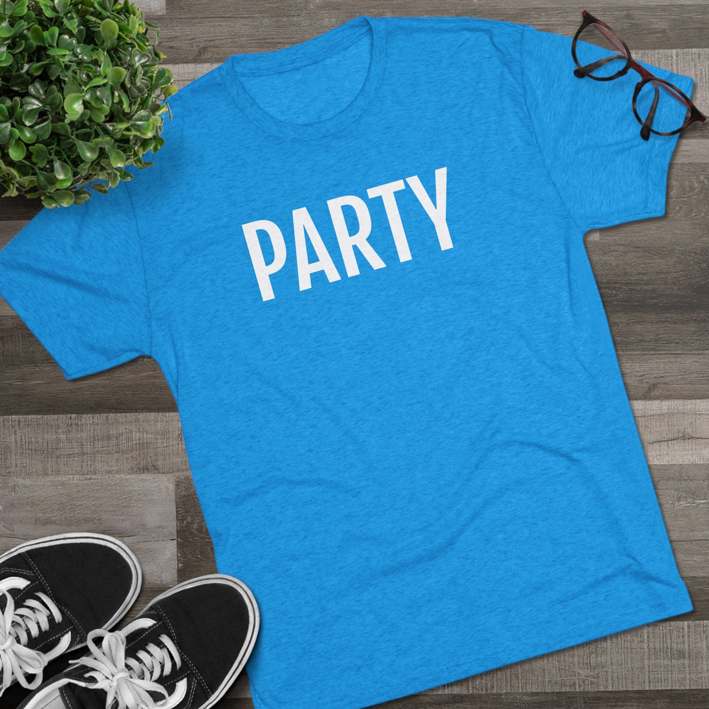 Unisex Tri-Blend Crew Tee - Party