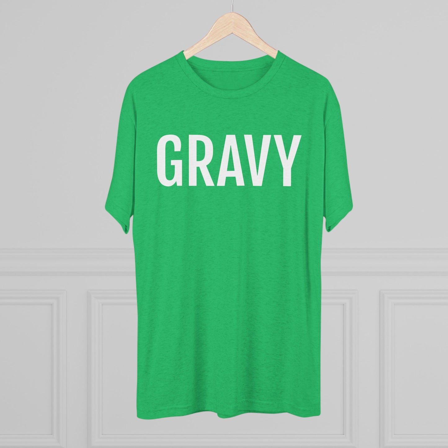 Unisex Tri-Blend Crew Tee - Gravy