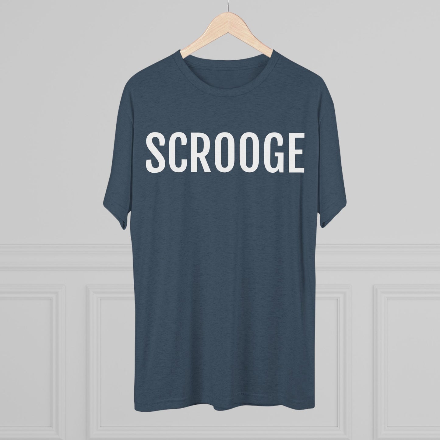 Unisex Tri-Blend Crew Tee - Scrooge