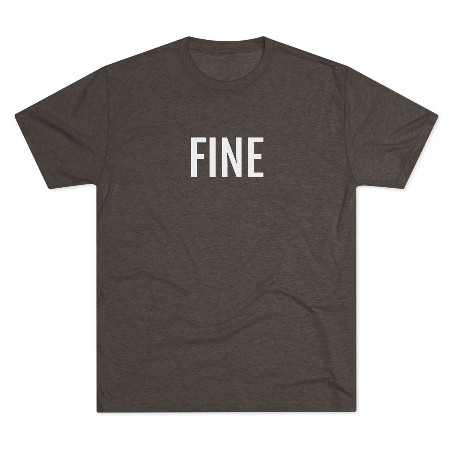 Unisex Tri-Blend Crew Tee - Fine