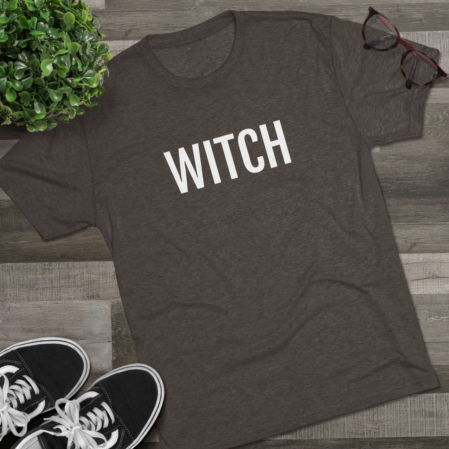 Unisex Tri-Blend Crew Tee - Witch