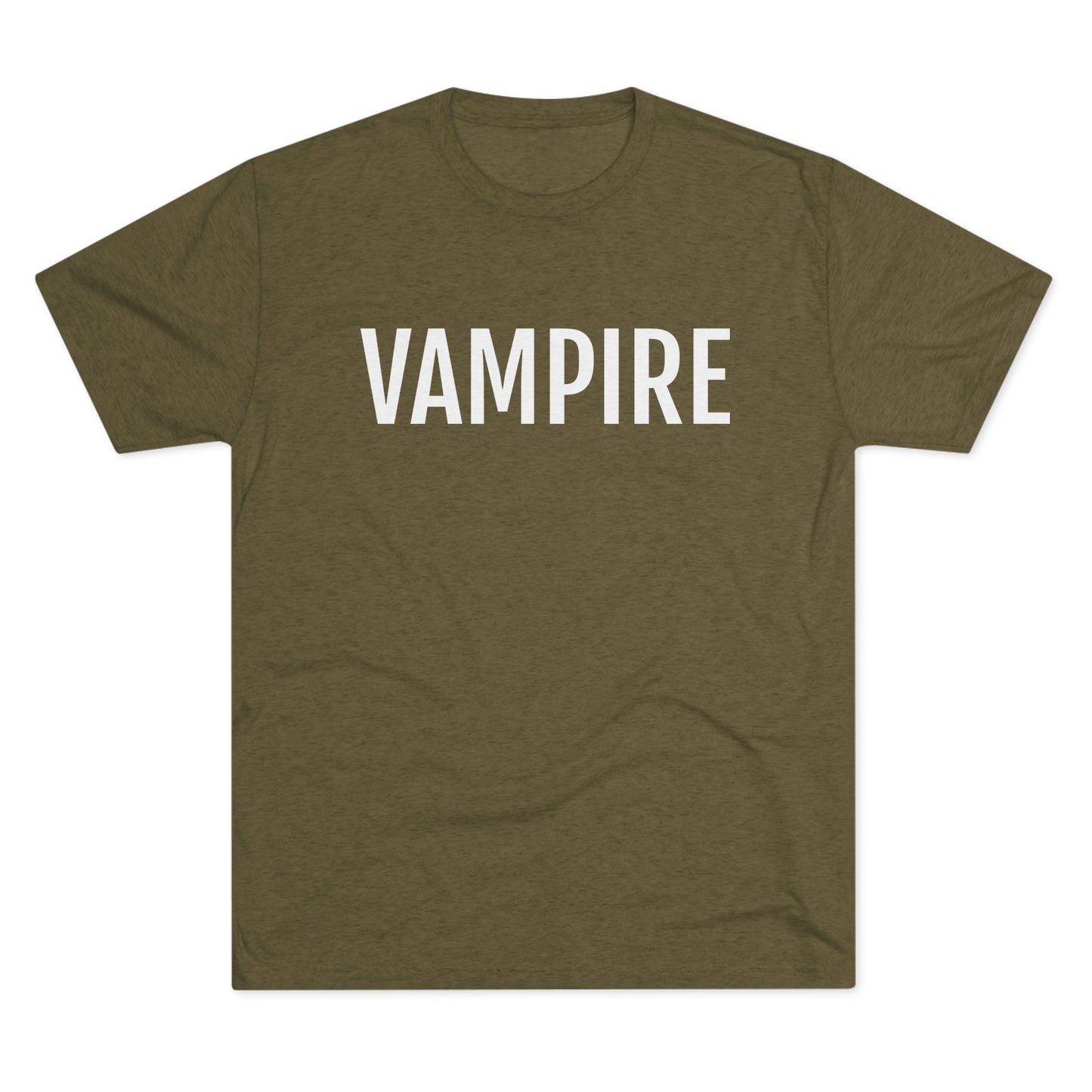 Unisex Tri-Blend Crew Tee - Vampire