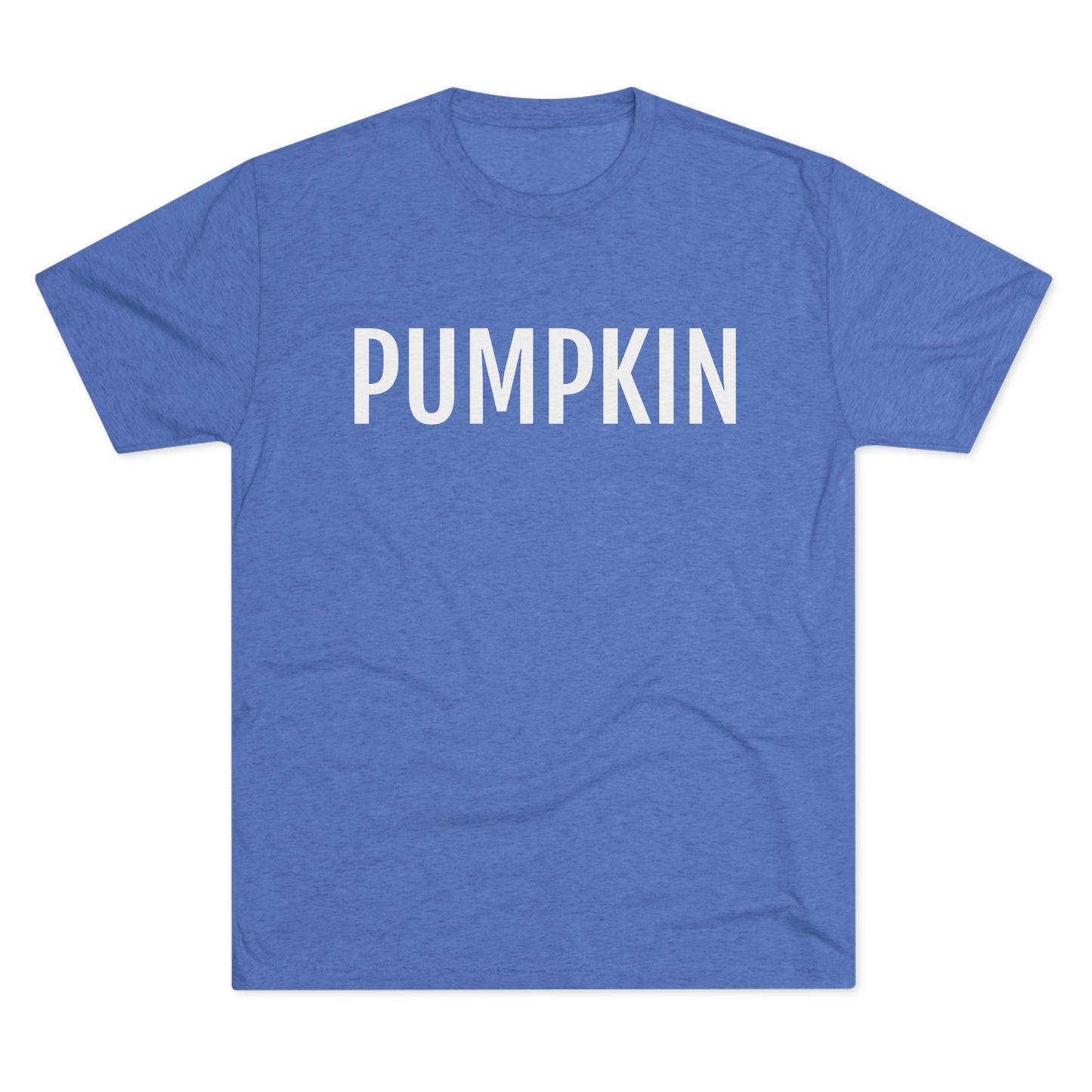 Unisex Tri-Blend Crew Tee - Pumpkin