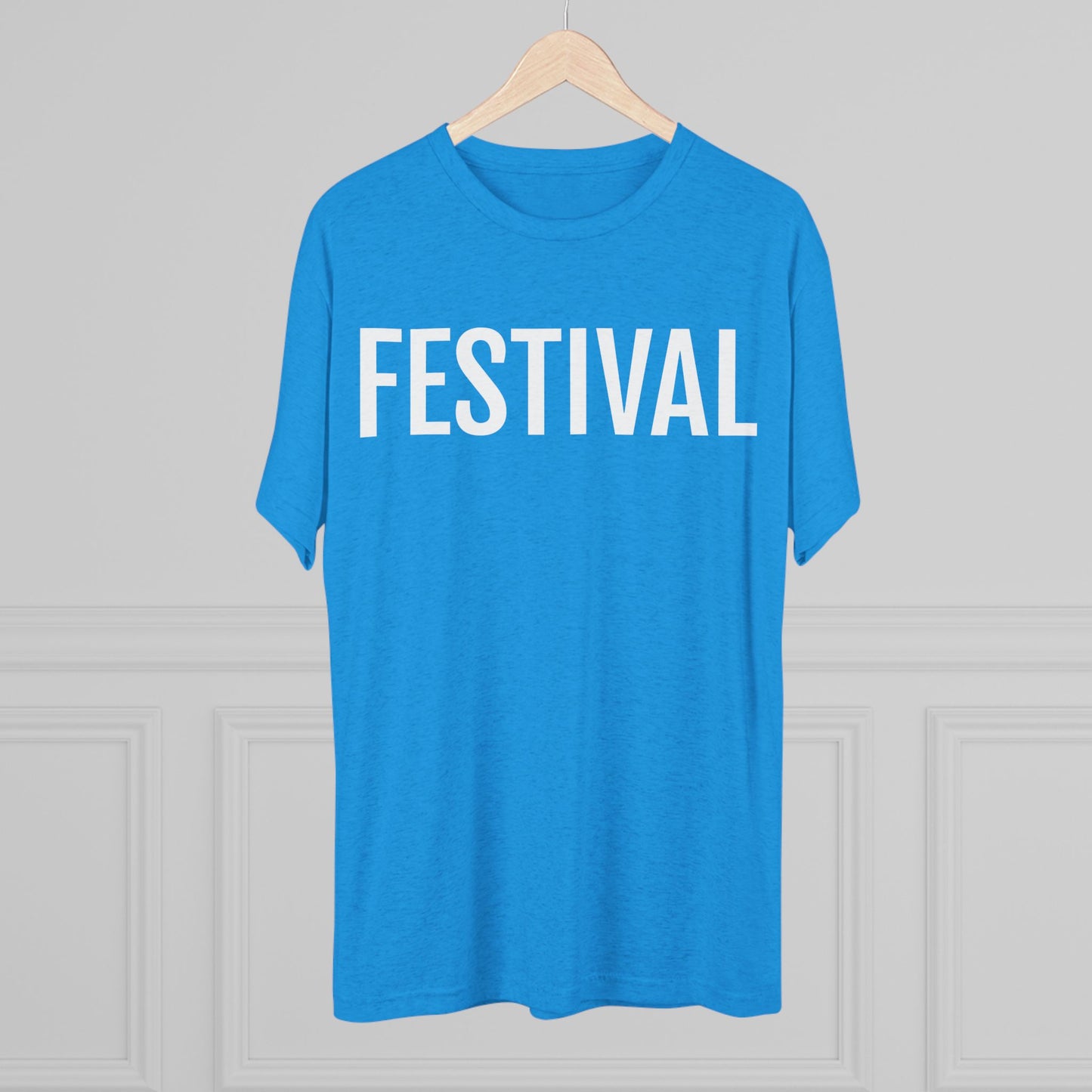 Unisex Tri-Blend Crew Tee - Festival