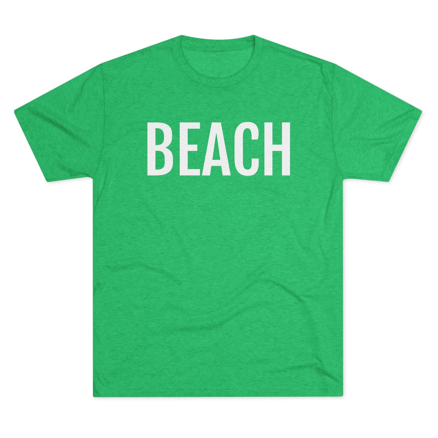 Unisex Tri-Blend Crew Tee - Beach