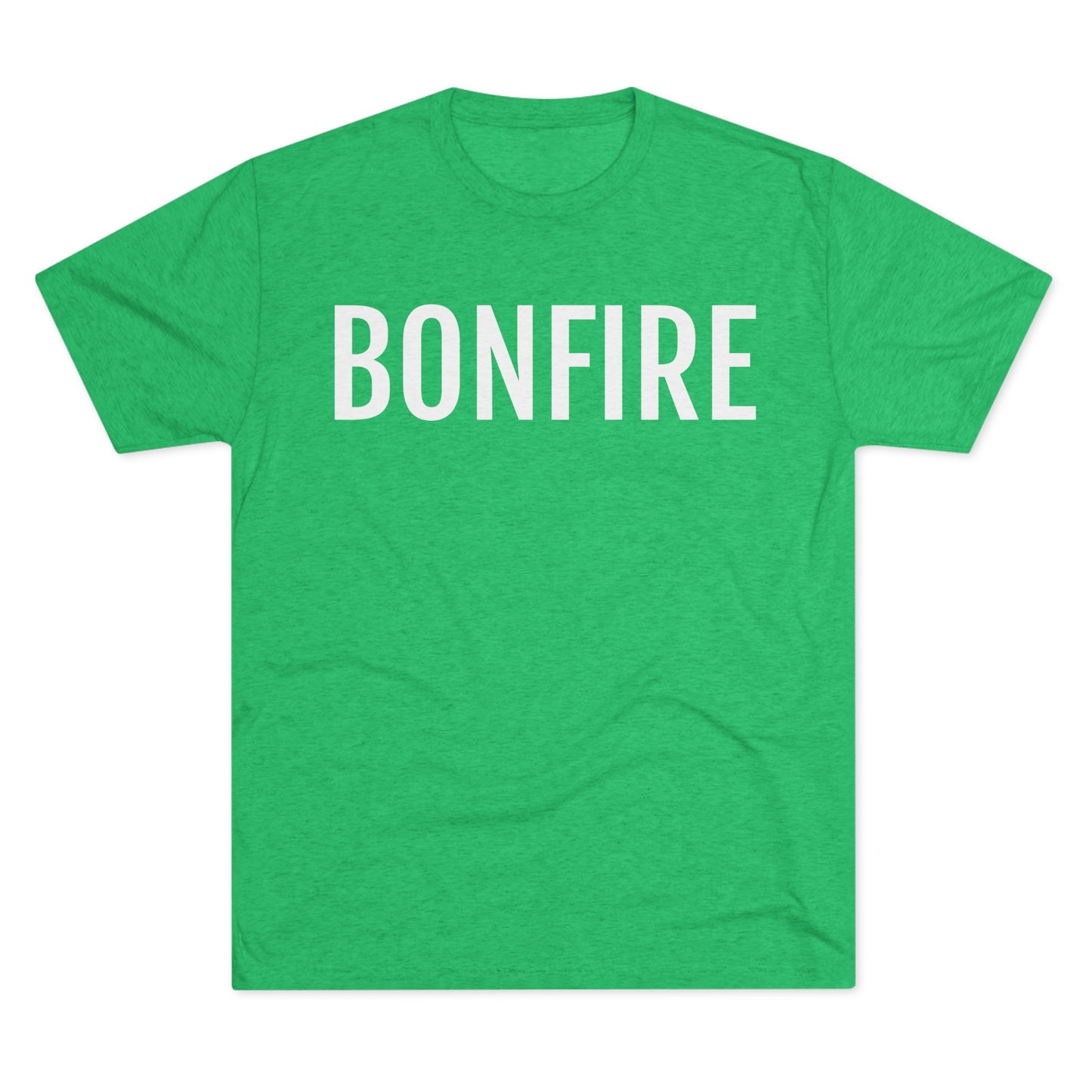 Unisex Tri-Blend Crew Tee - Bonfire