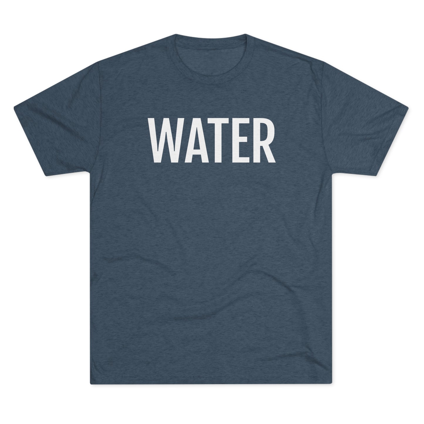 Unisex Tri-Blend Crew Tee - Water