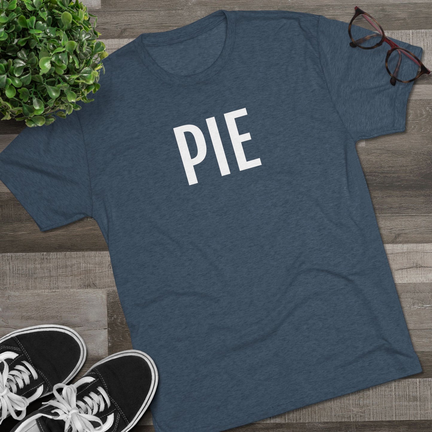 Unisex Tri-Blend Crew Tee - Pie