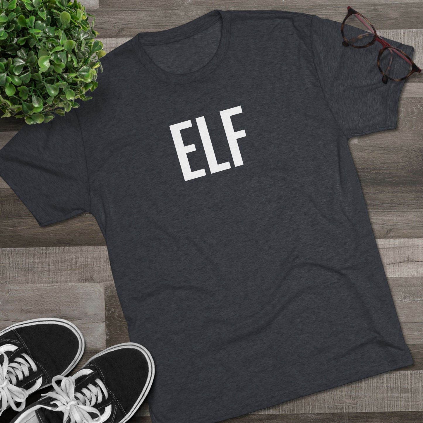 Unisex Tri-Blend Crew Tee - Elf