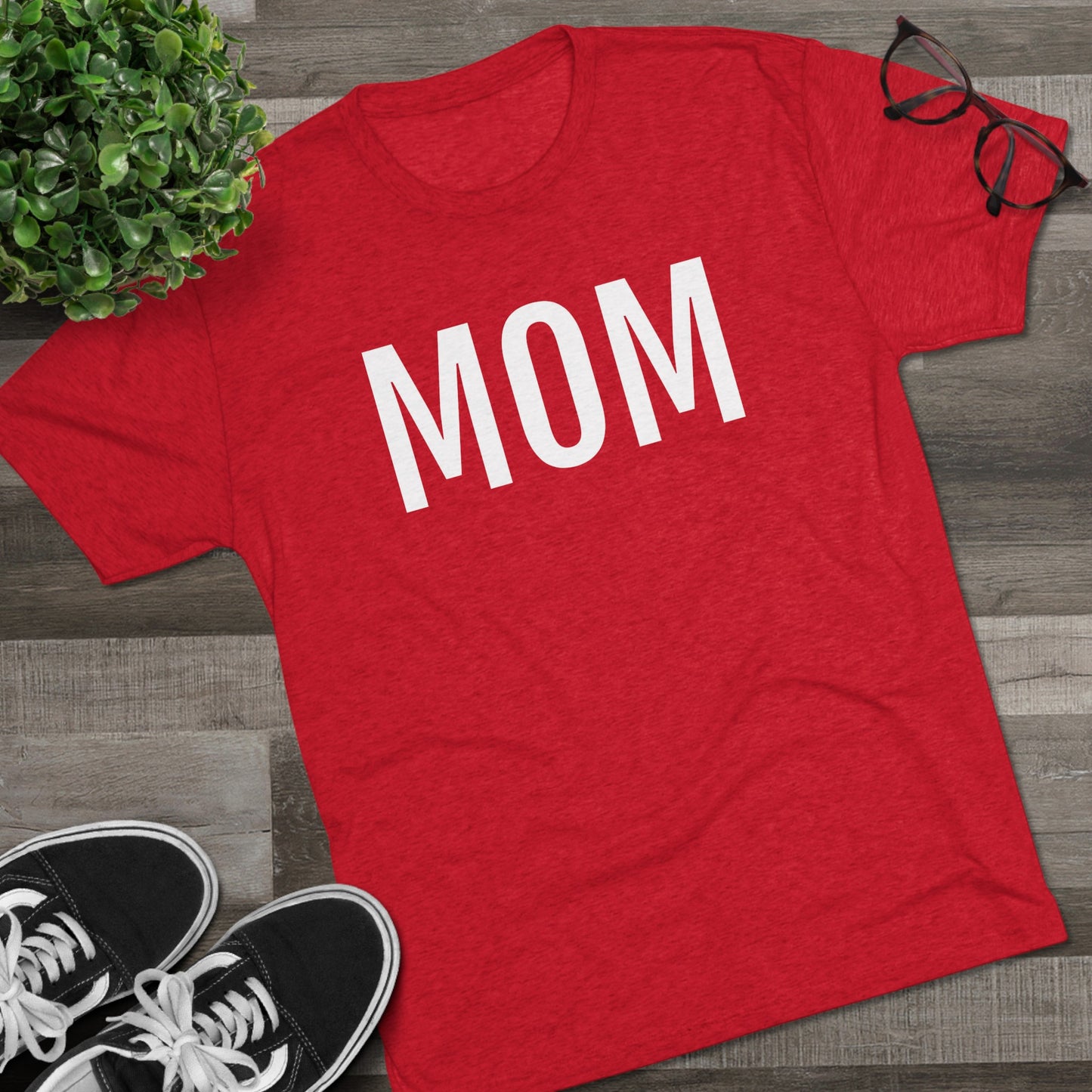 Unisex Tri-Blend Crew Tee - Mom