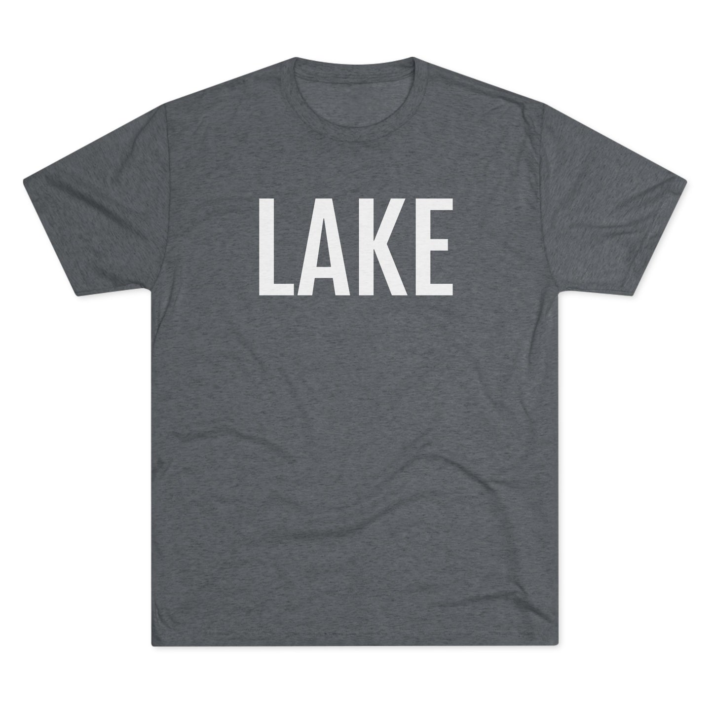 Unisex Tri-Blend Crew Tee - Lake