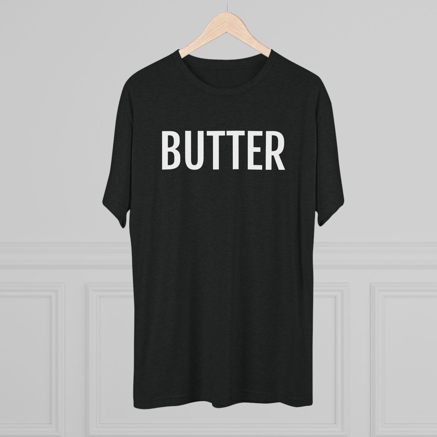 Unisex Tri-Blend Crew Tee - Butter