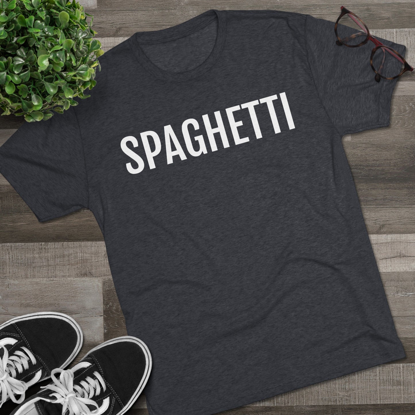 Unisex Tri-Blend Crew Tee - Spaghetti